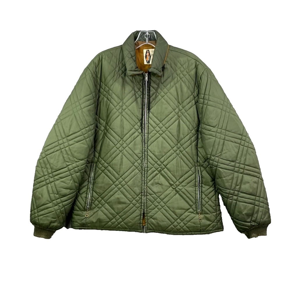 Vintage Penney's Sports Quilted Jacket Men 2XL Outdoor Gorpcore Utility USA Made